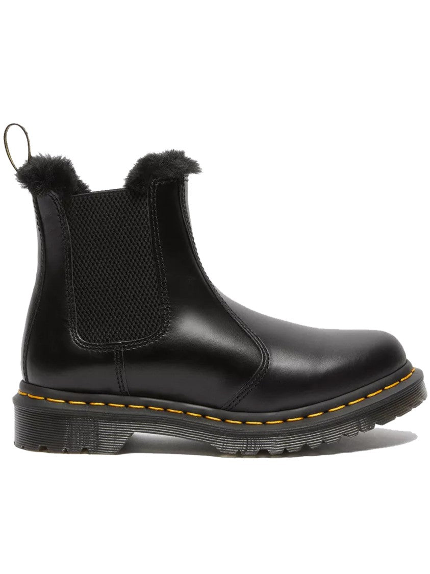 Dr. Martens 2976 Leonore Fur Lined Leather Boots