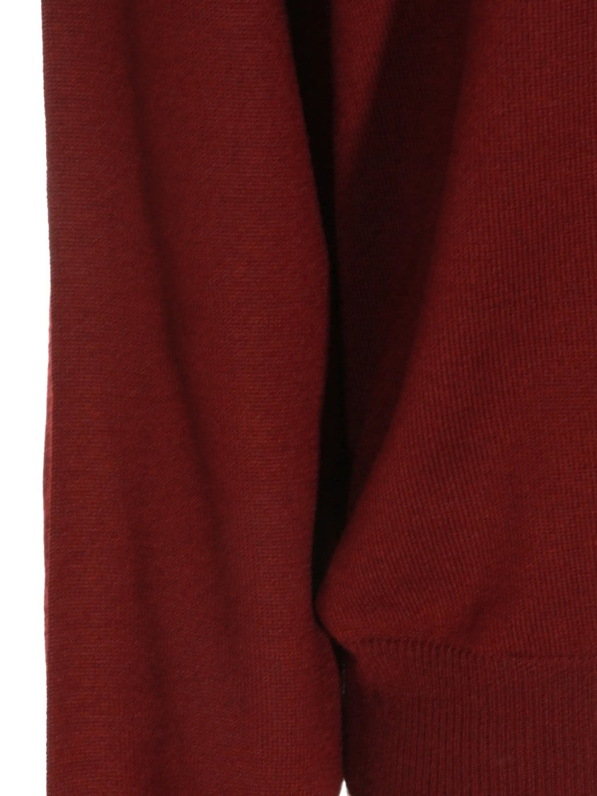 Miu Miu Cardigan With Classic V-Neckline And Fitted Silhouette