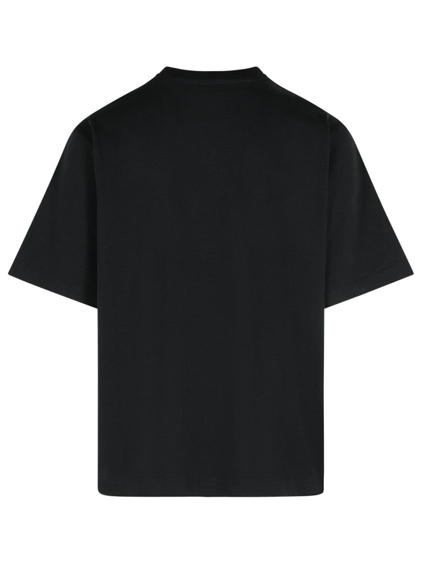 Casablanca Black Cotton T-Shirt