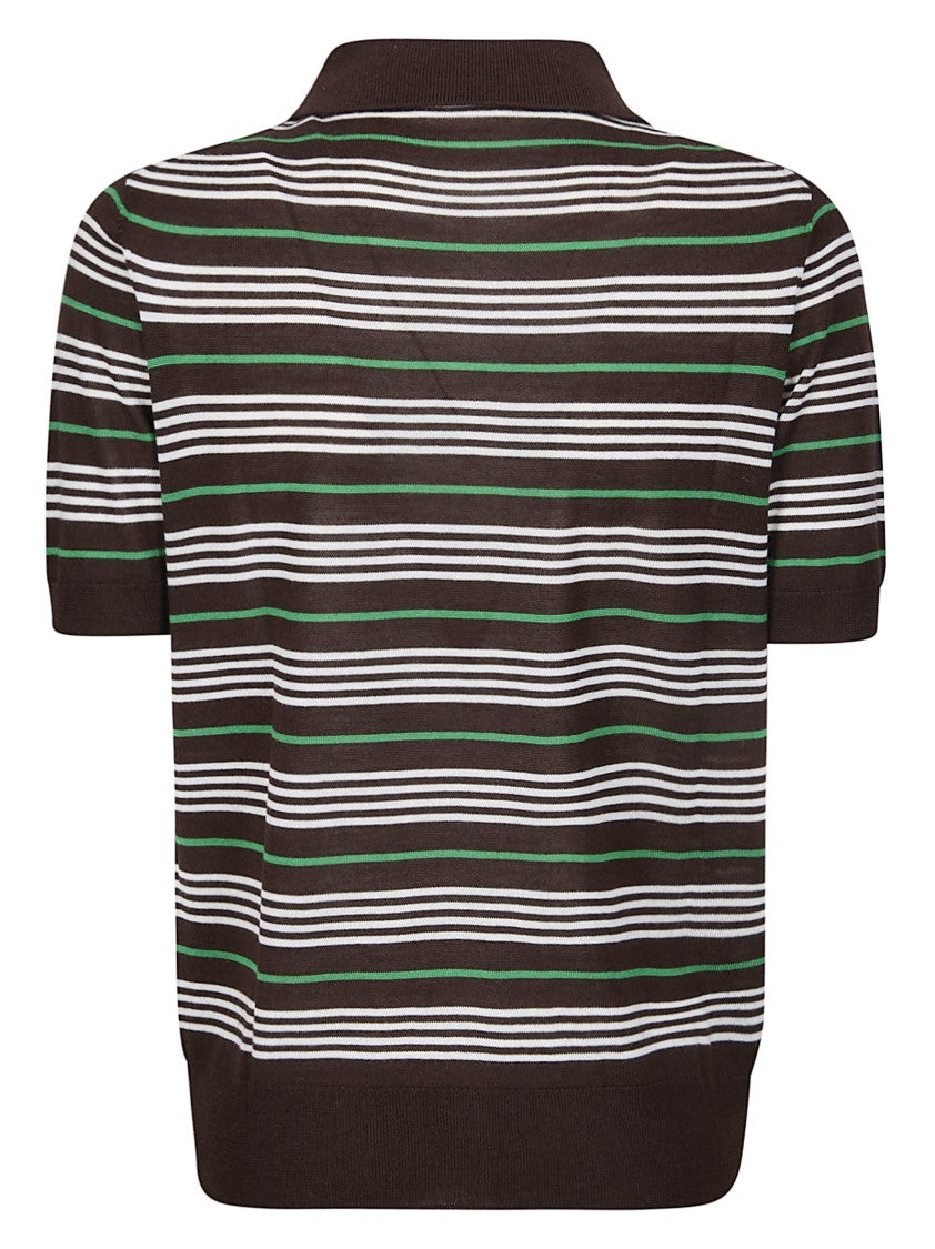 P.A.R.O.S.H. Lightweight Wool And Silk Polo Shirt