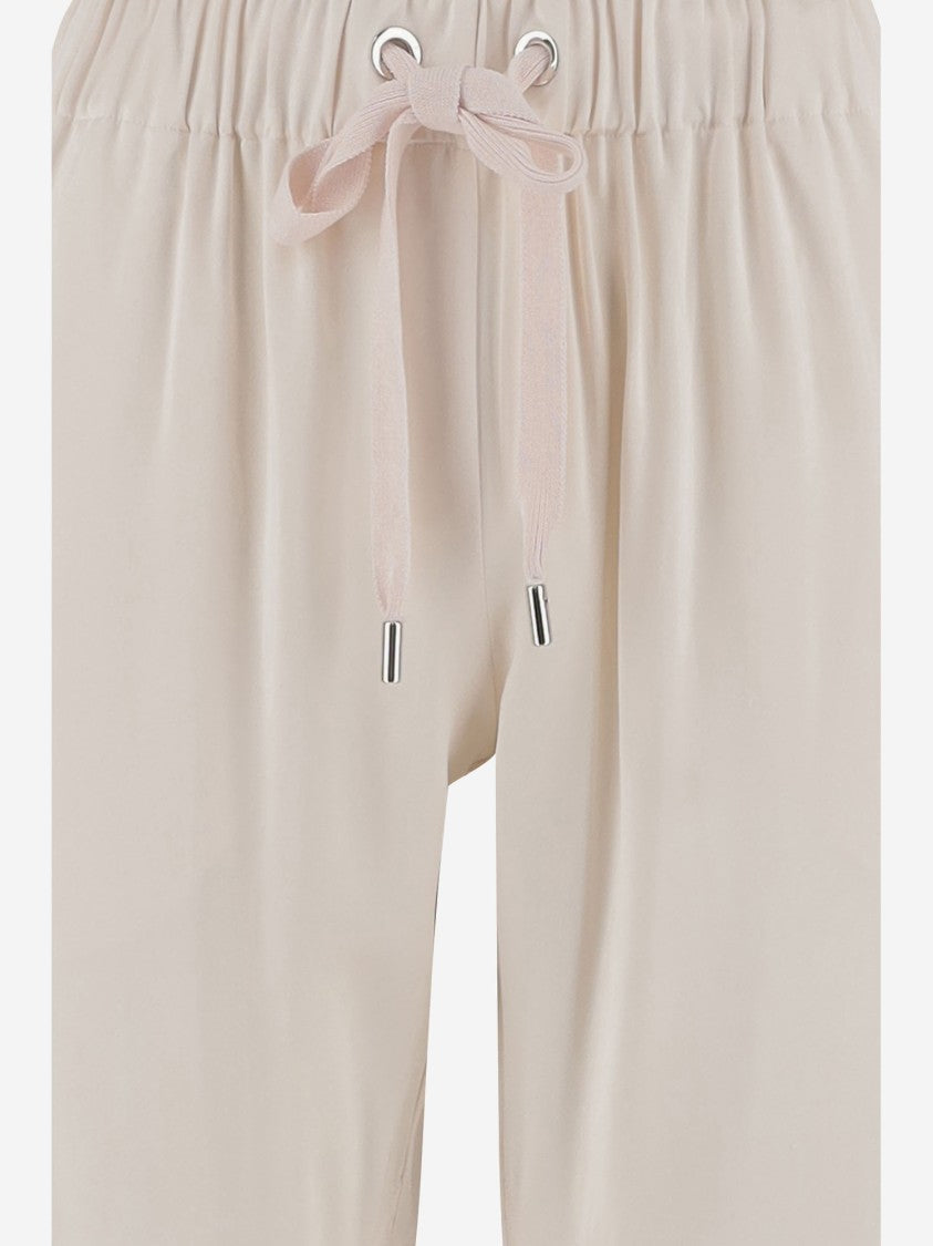 Sa Su Phi Silk And Viscose Valentina Joggers Pants