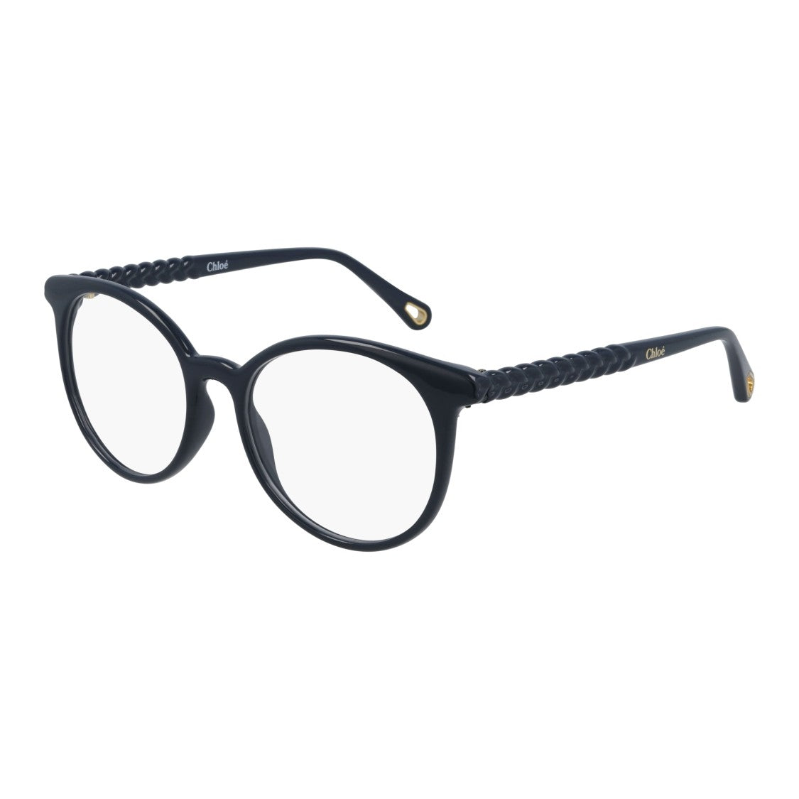 Chloé Ch0006o Round Black Eyeglass Frames