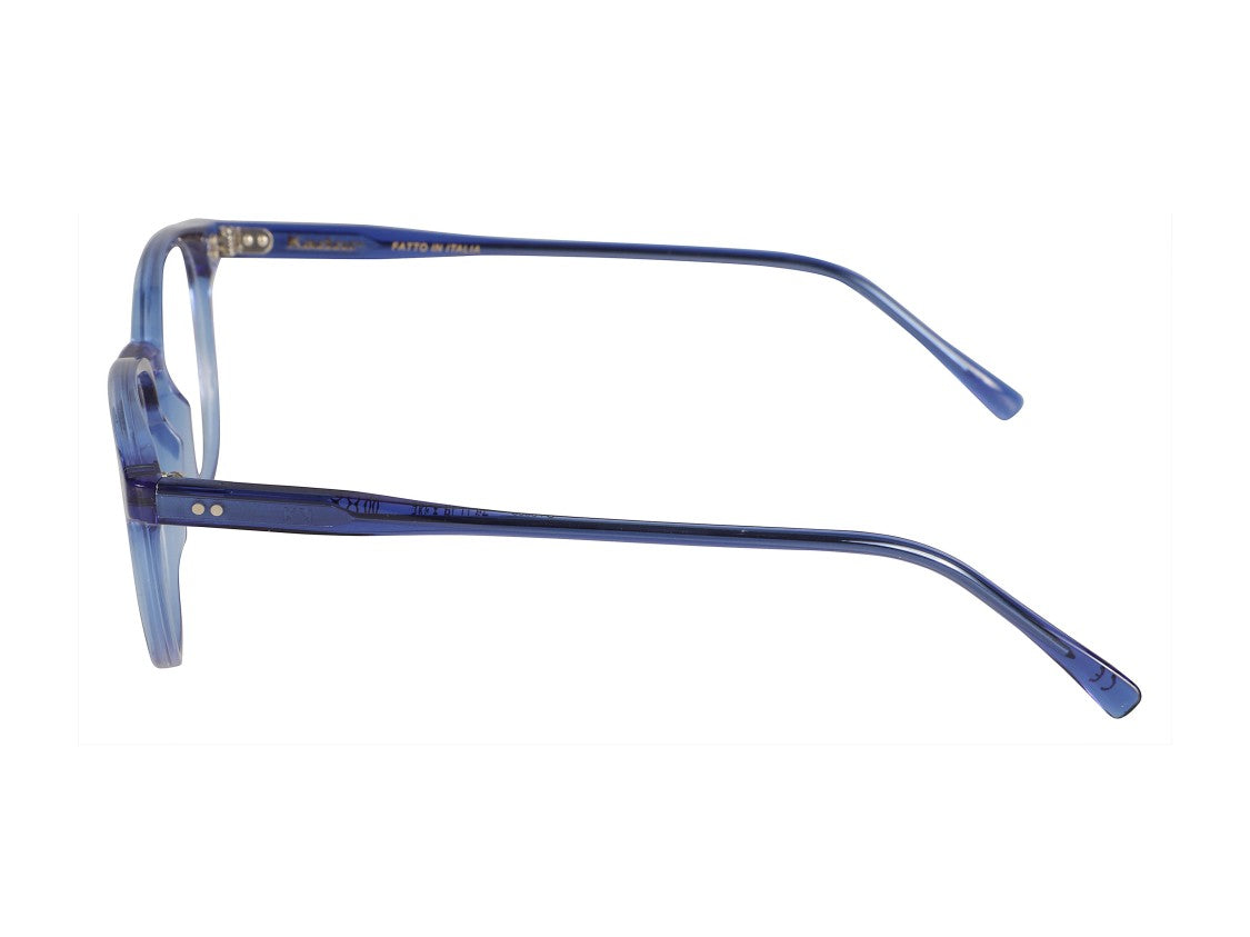 Kador Blue Jolly Light-49/K Square Eyeglasses