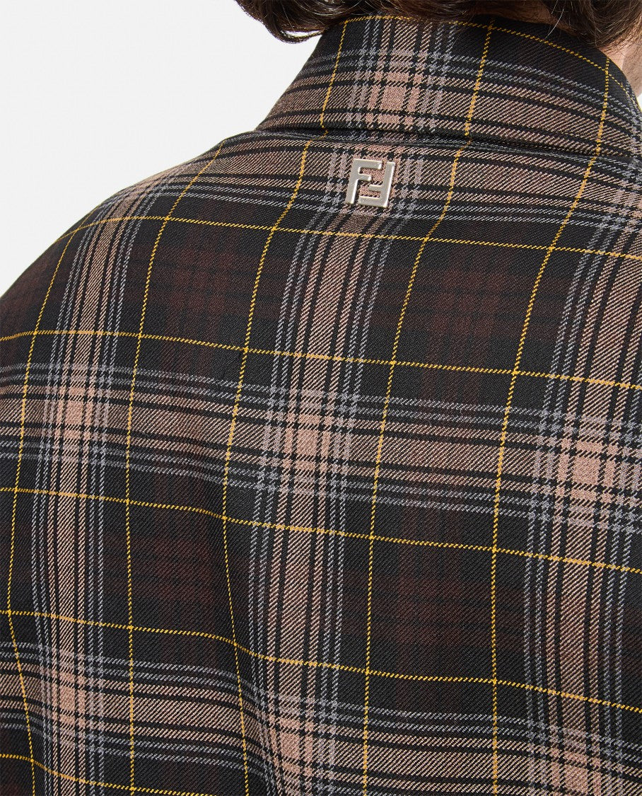 Fendi Tartan Patterned Go To Jacket