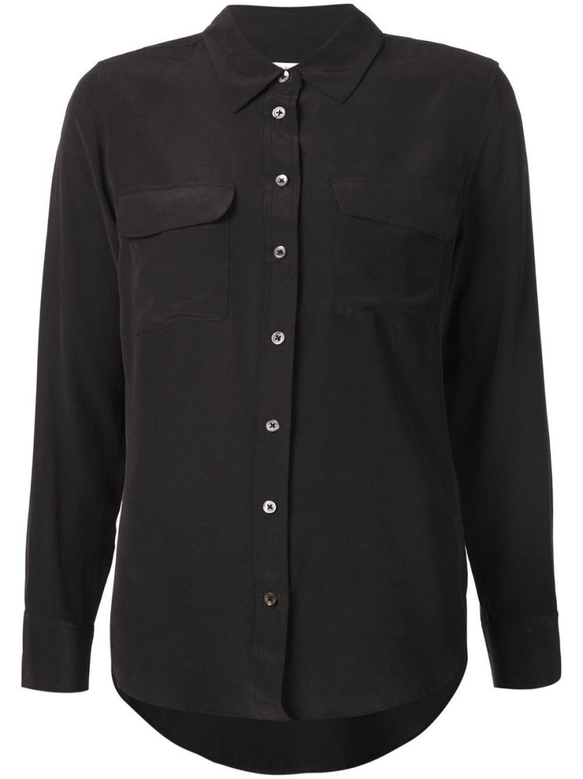 Equipment `Slim Signature` Long Sleeve Shirt