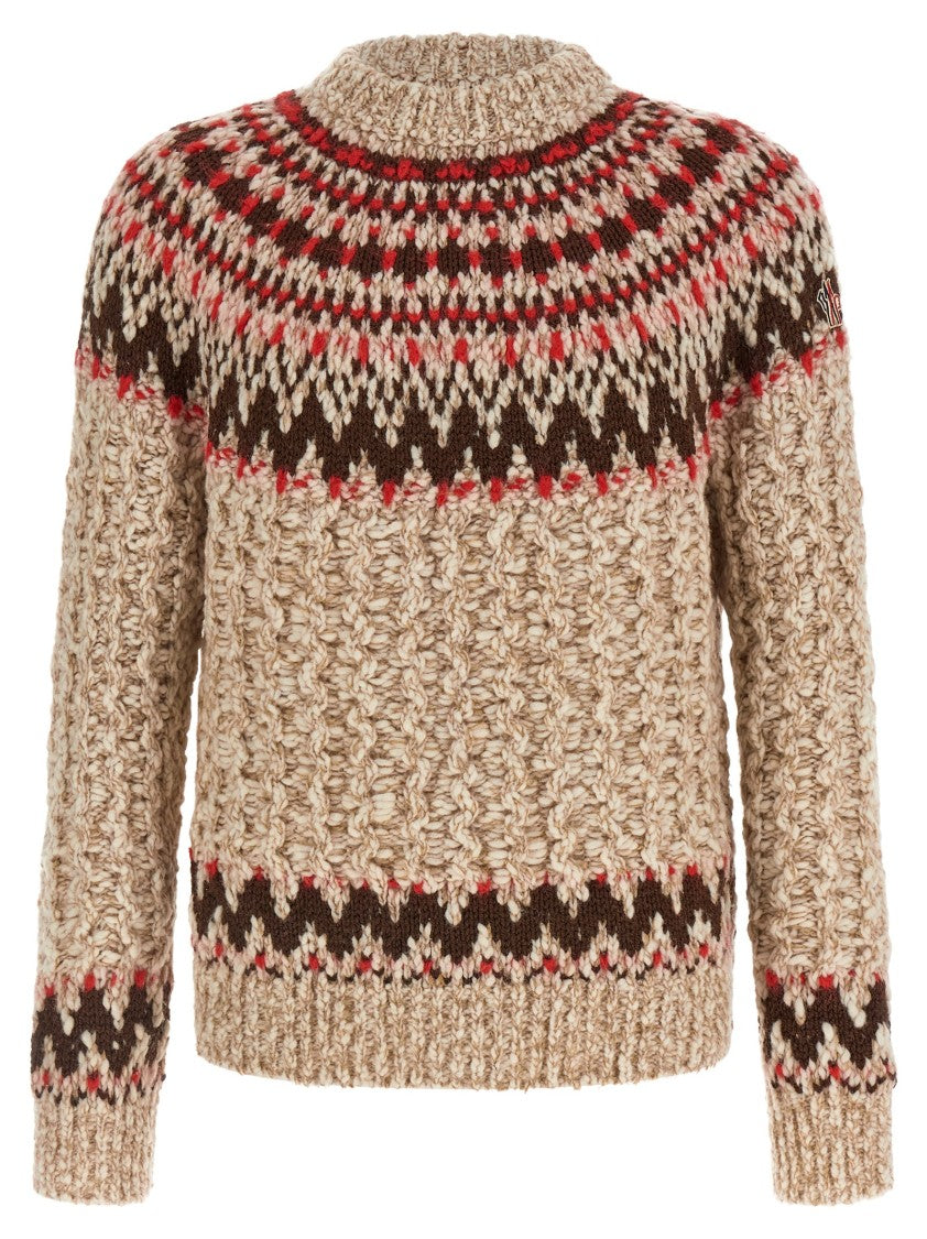 Moncler Grenoble Alpaca And Silk Sweater