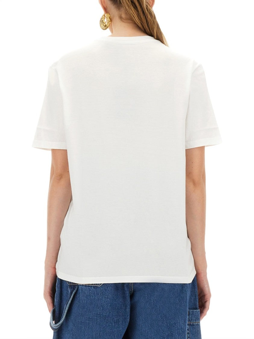 Etro Regular Fit T-Shirt With Pegasus Embroidery