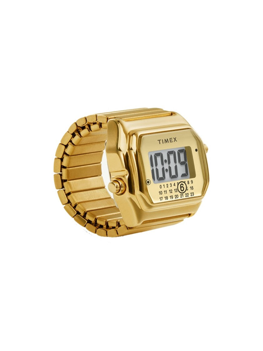 Timex X Mm6 By Maison Margiela Gold-Tone Timex X Mm6 Steel Ring