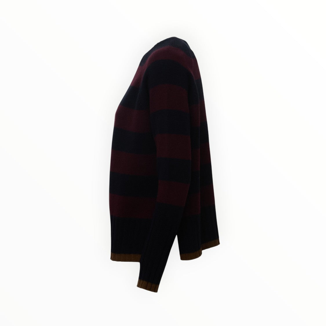Be You Striped Crewneck Sweater