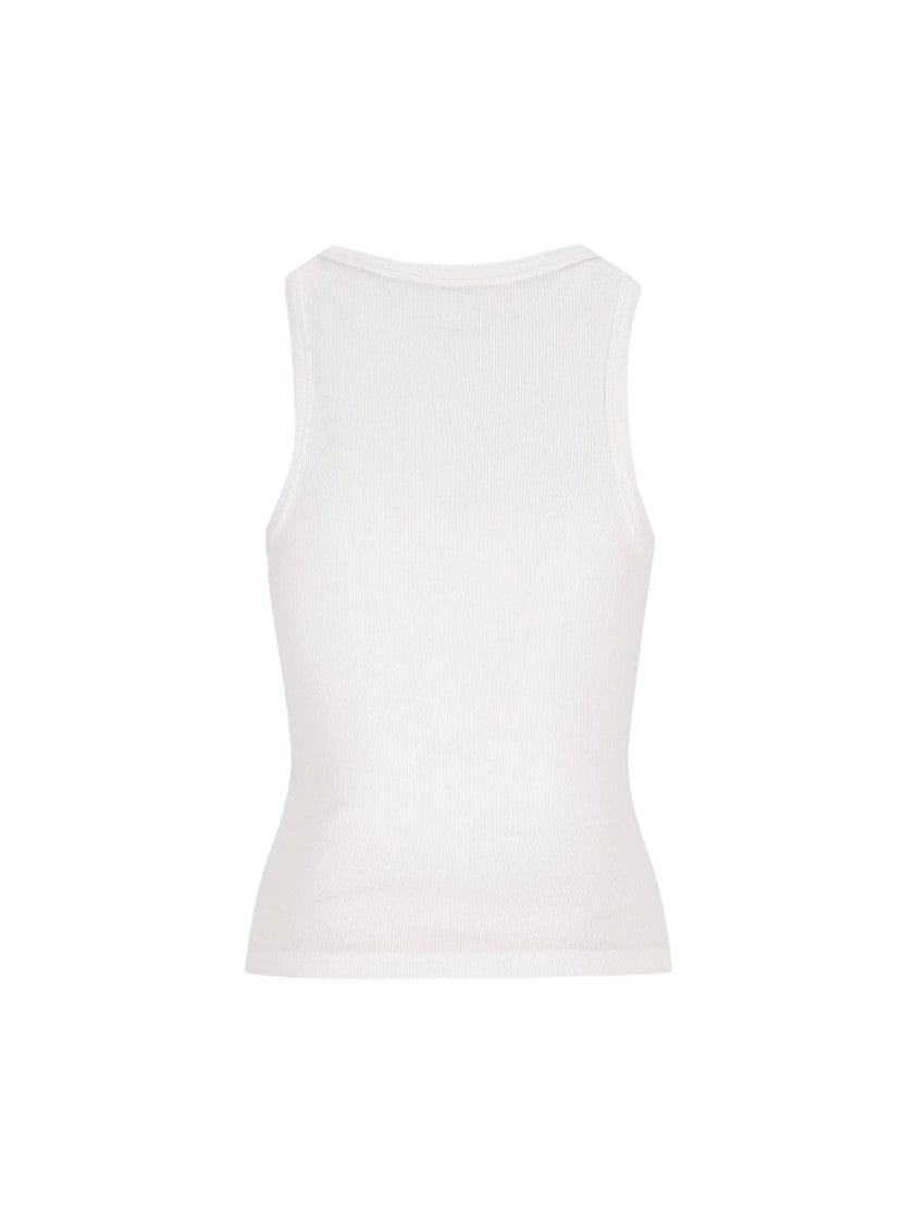 Givenchy Ribbed Tank Top With Round Neckline