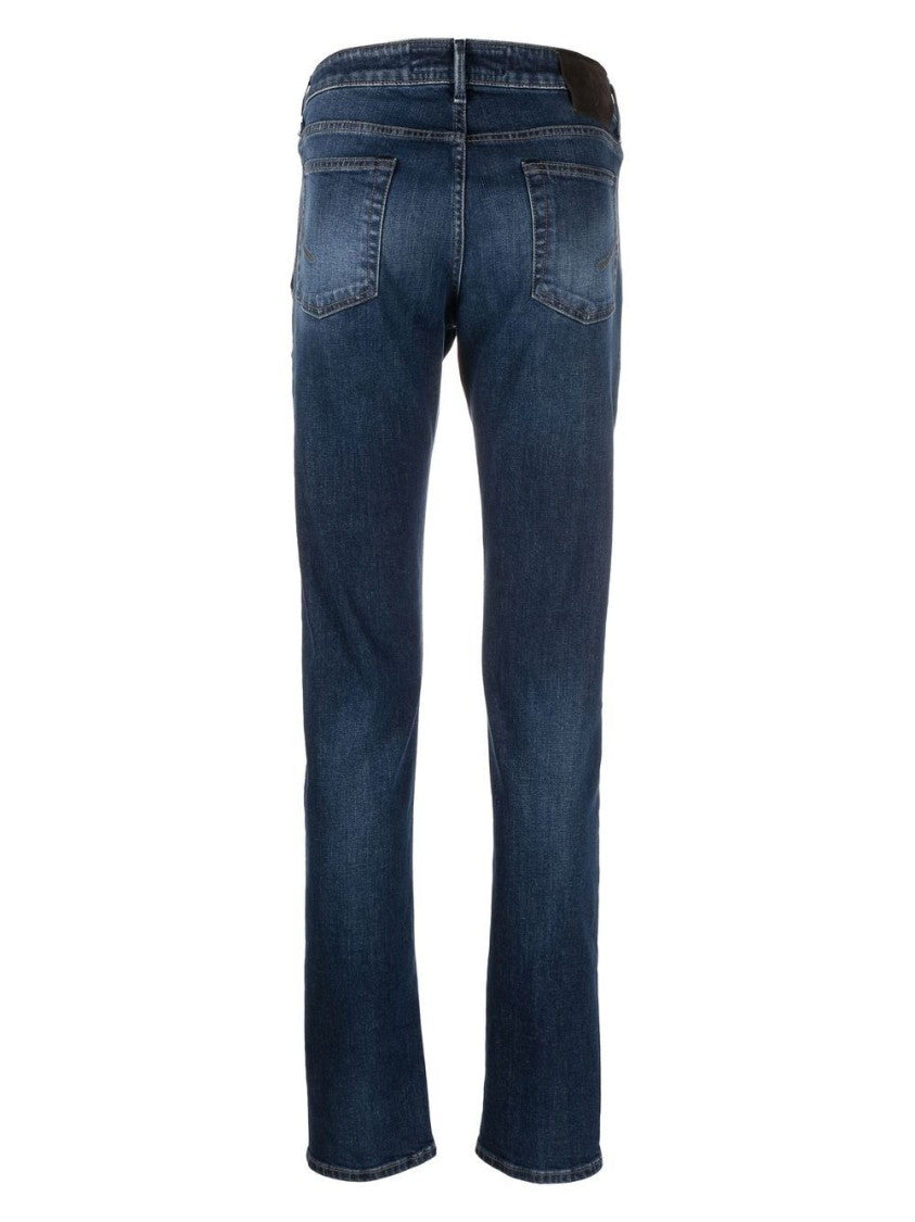Handpicked Stonewashed Slim Jeans