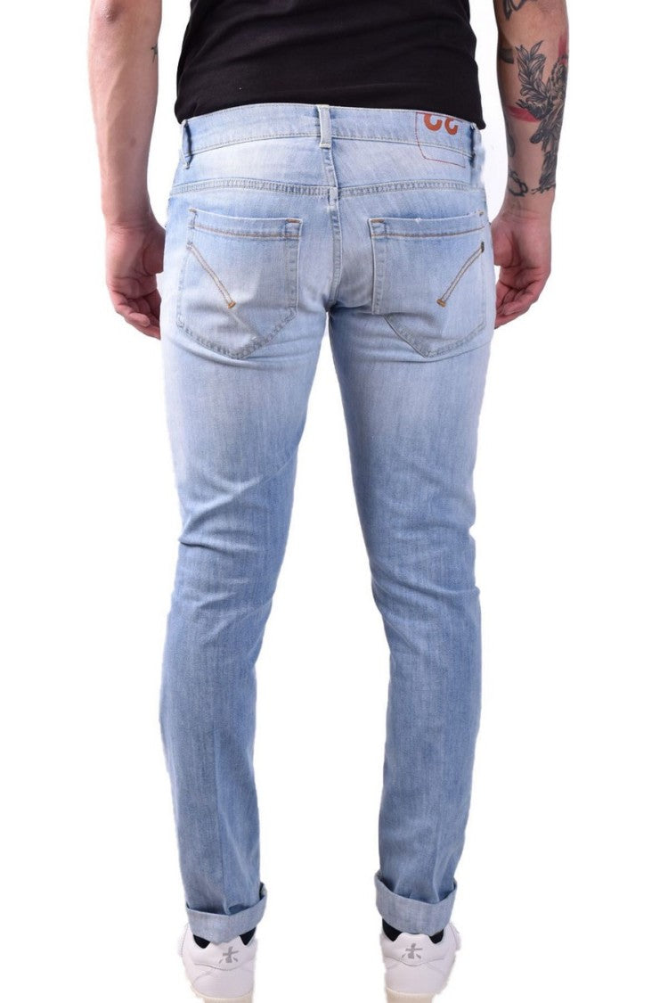 Dondup Blue Cotton Jeans