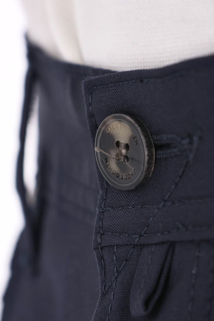Jacob Cohen Blue Bard Fresco Wool Pants