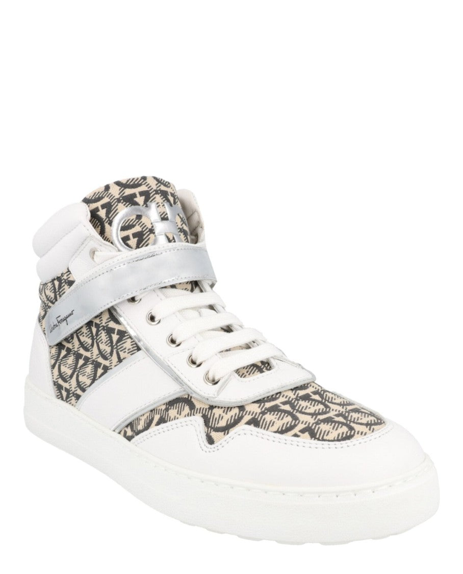 Ferragamo Noe High-Top Sneakers
