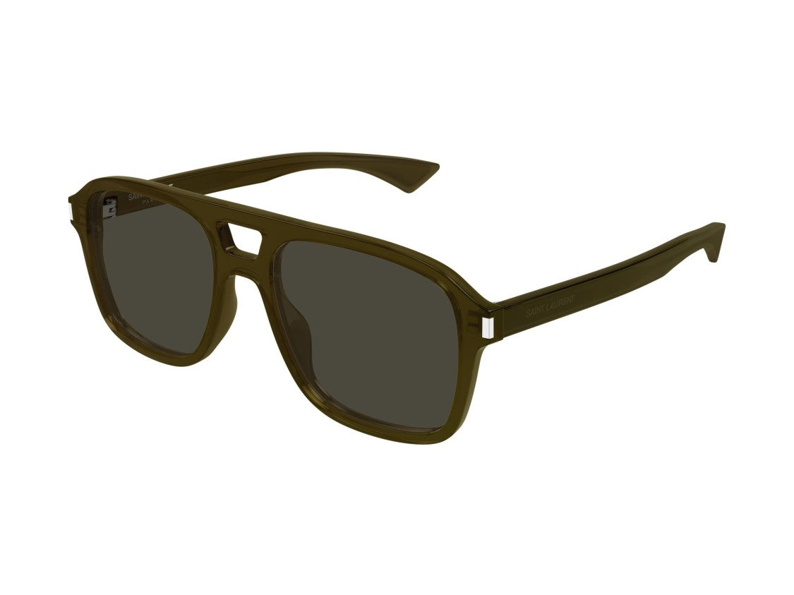 Saint Laurent Sl 881 Keyhole Bridge Oversized Square Sunglasses