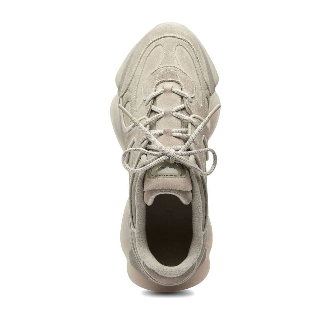 Axel Arigato Beige Eris Sculpted Rubber Sole Suede Sneakers