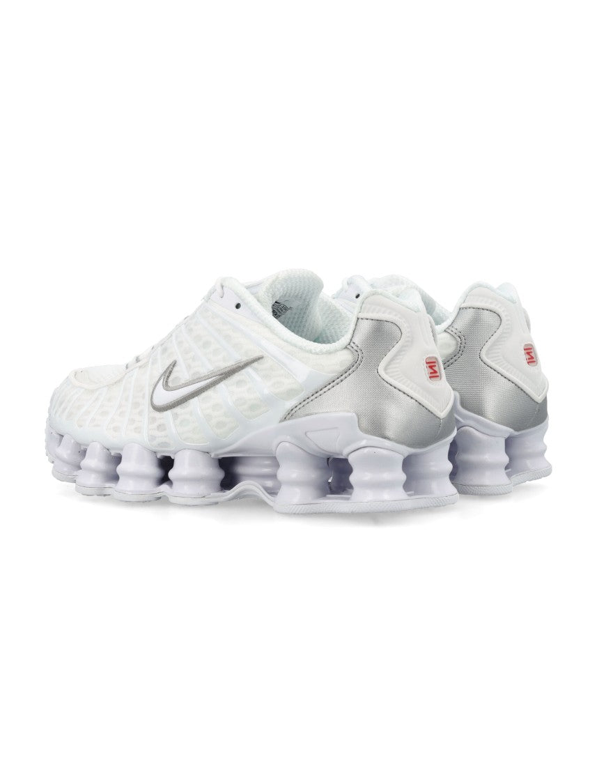 Nike White Shox Synthetic Sneakers