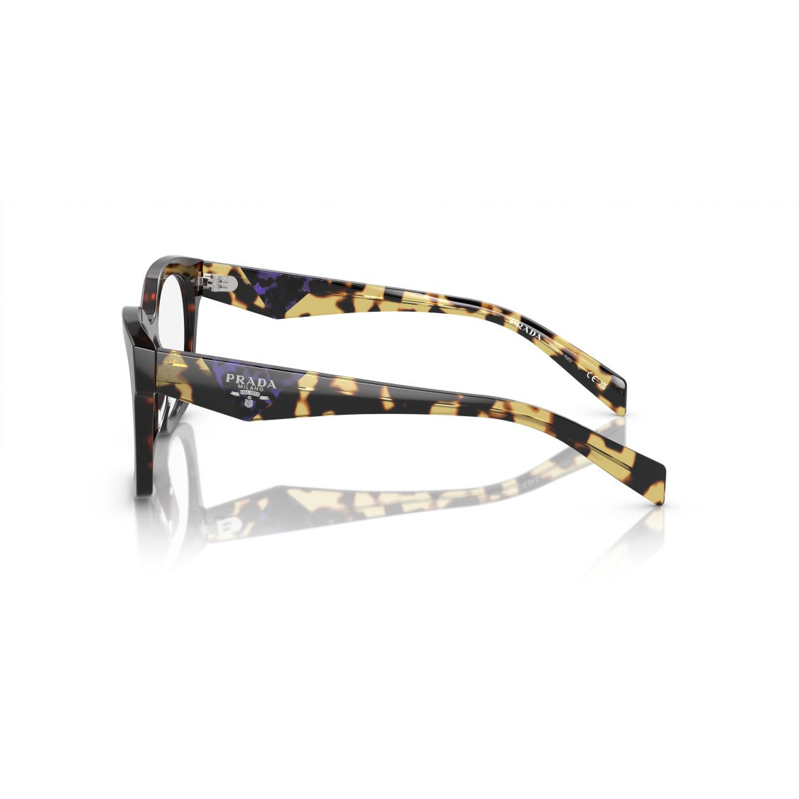 Prada 0Pr A05v Oversized Tortoiseshell Acetate Eyeglasses