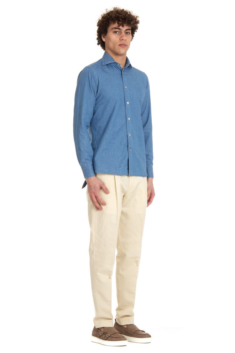 Borriello Denim Tailored Shirt
