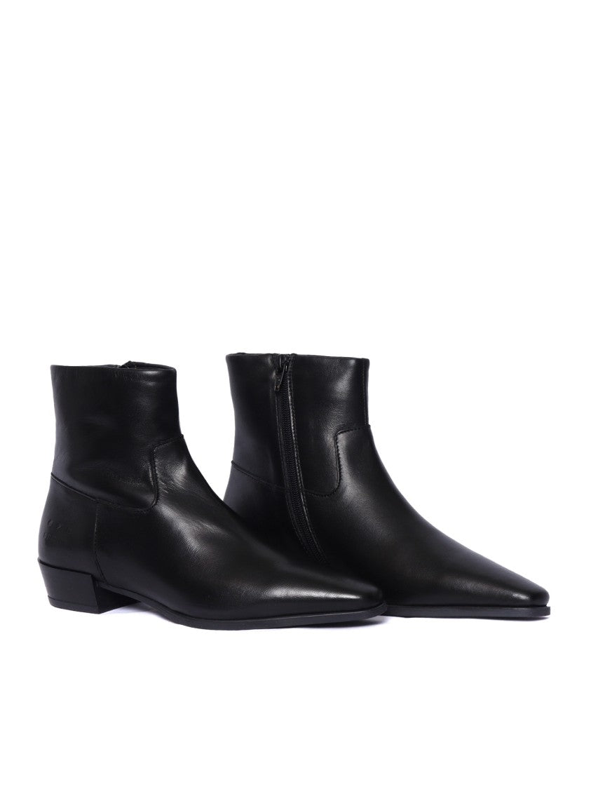 Copenhagen Pointed Toe Ankle Boots