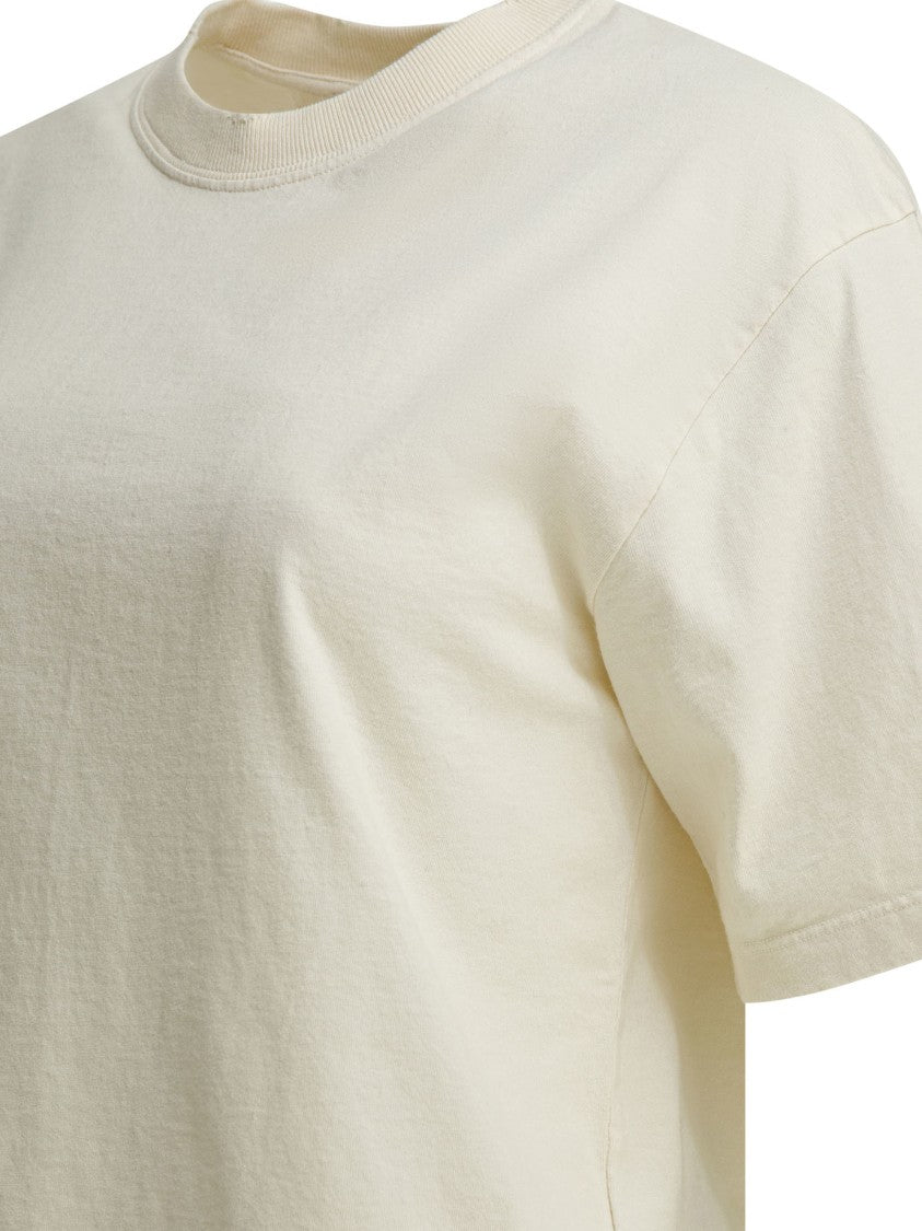 Golden Goose Soft Cotton T-Shirt With Tonal Embroidery