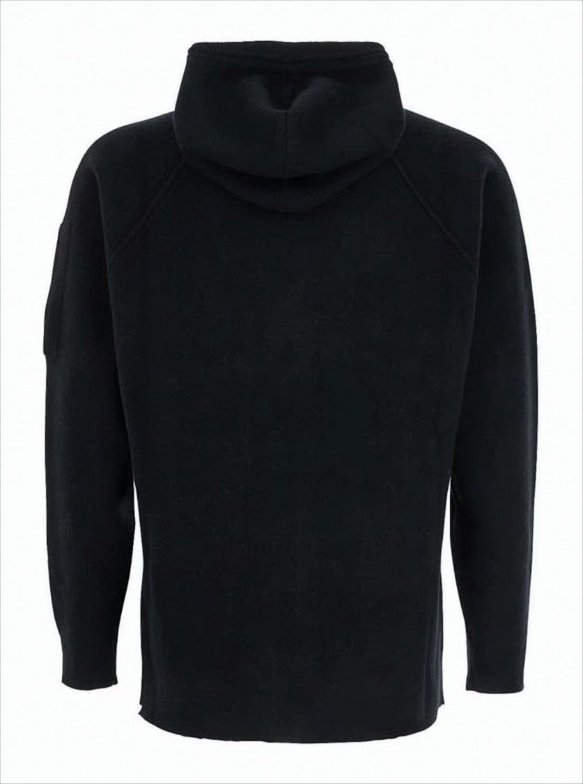 C.P. Company Zip-Up Hoodie With Minimalist Design