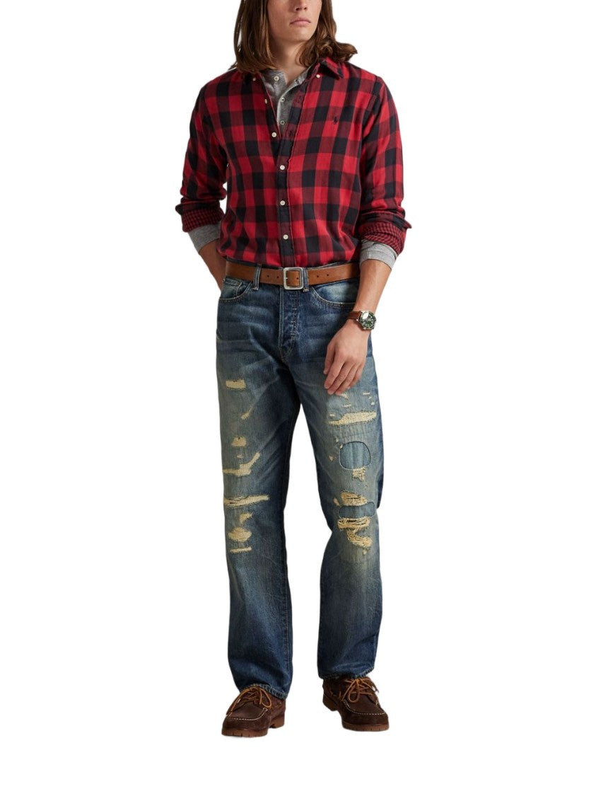 Polo Ralph Lauren Classic Fit Red Checked Shirt