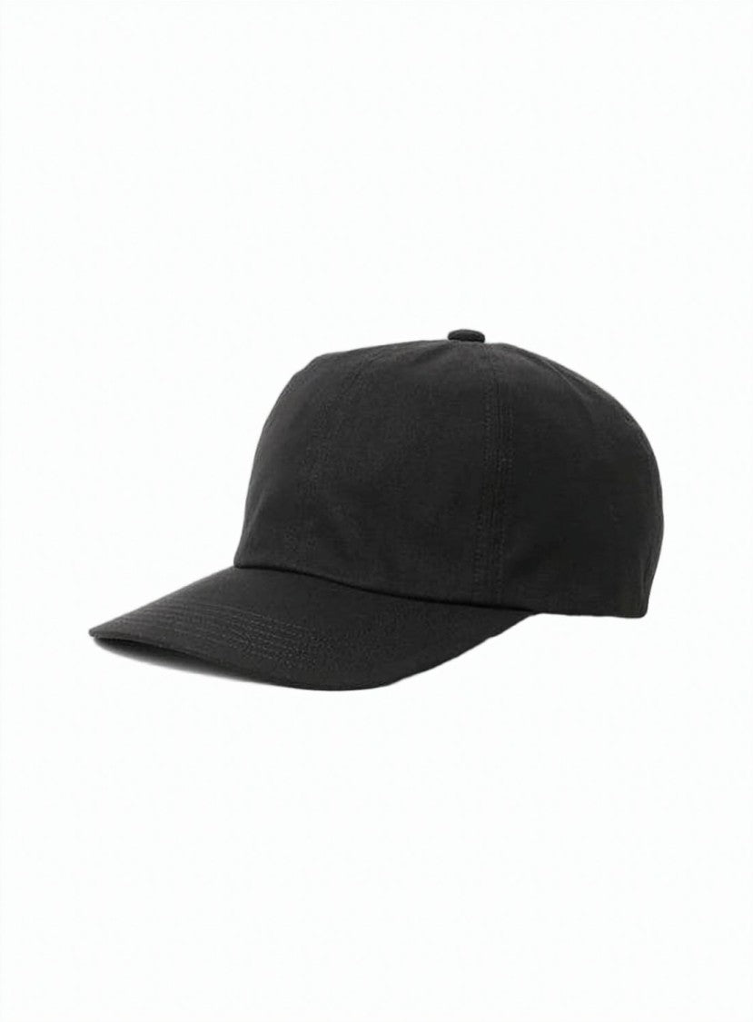 Kijima Takayuki Minimalist Black Baseball Cap