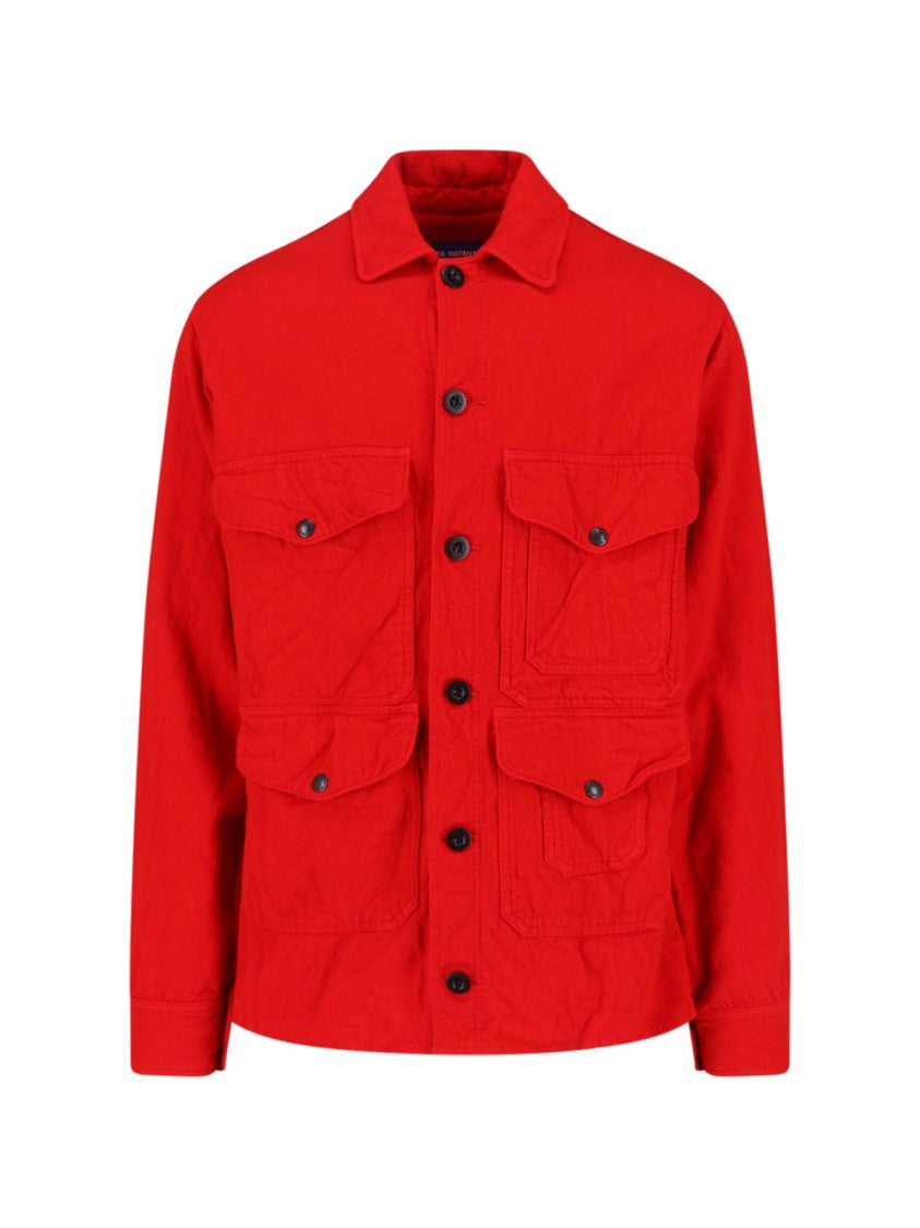 Junya Watanabe Red Wool Blend Jacket