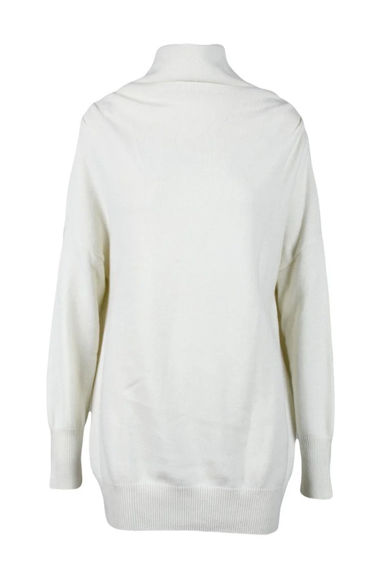 Ballantyne Cashmere Sweater - White