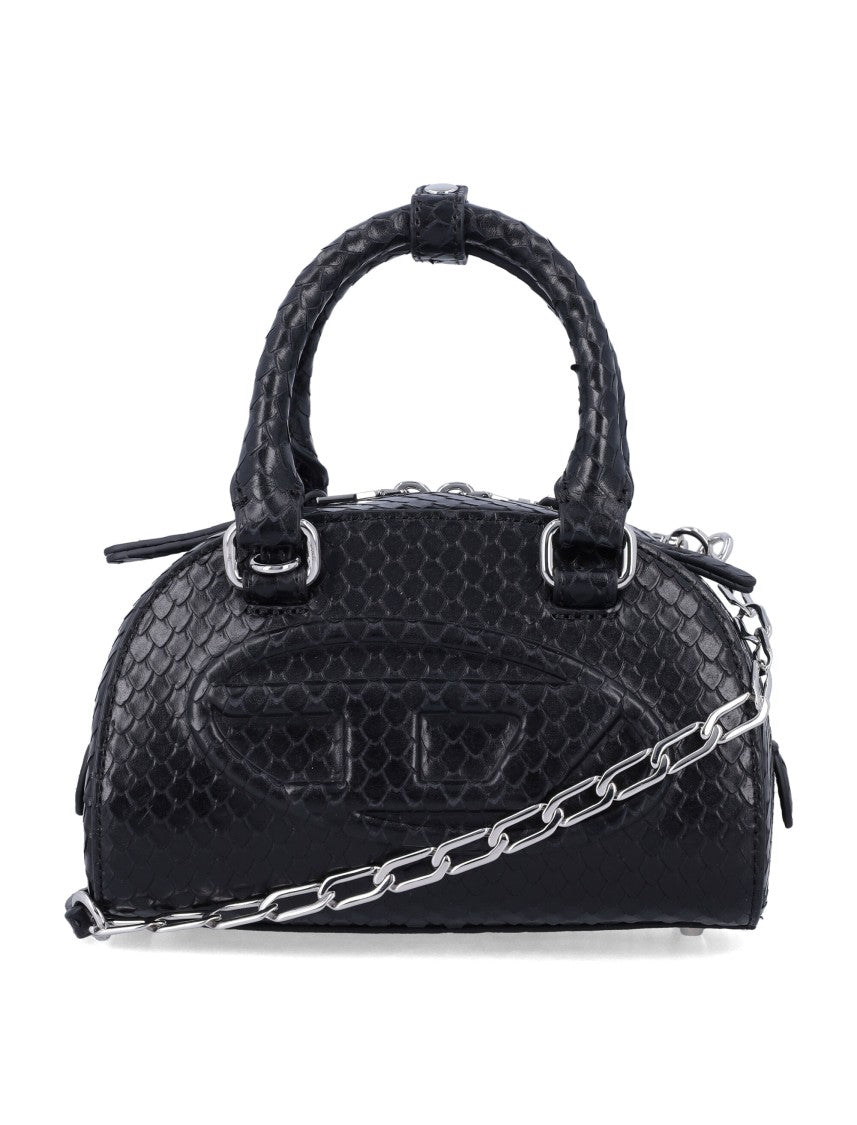 Diesel 1Dr Dome Taipan Snake Embossed Crossbody
