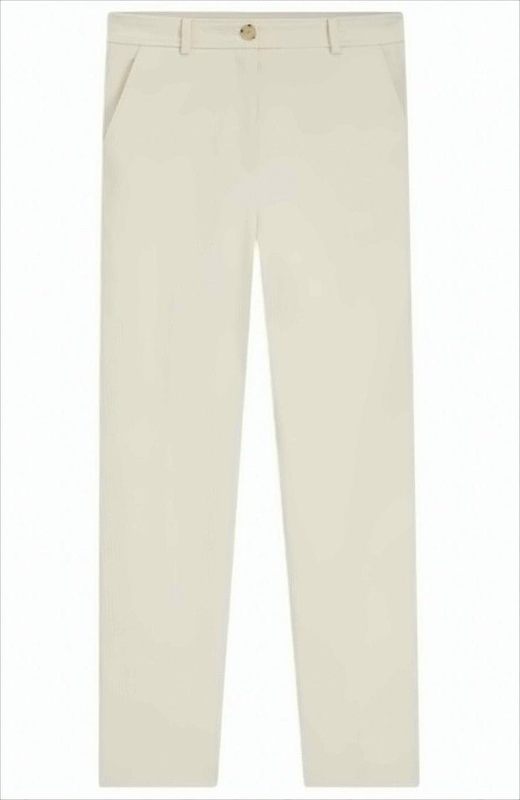 Boss Corduroy Straight-Fit Pants With Pleats