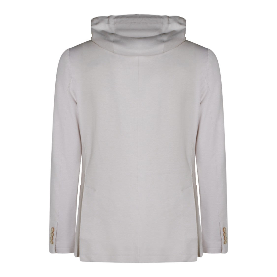 Eleventy Tailored Sand Jacket With Hoodie