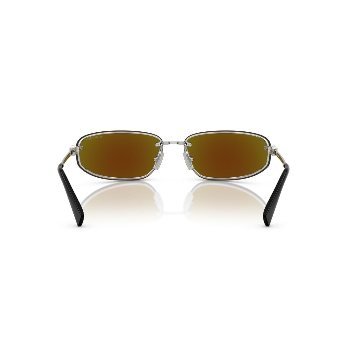 Miu Miu 0Mu A50s Rimless Silver Sunglasses
