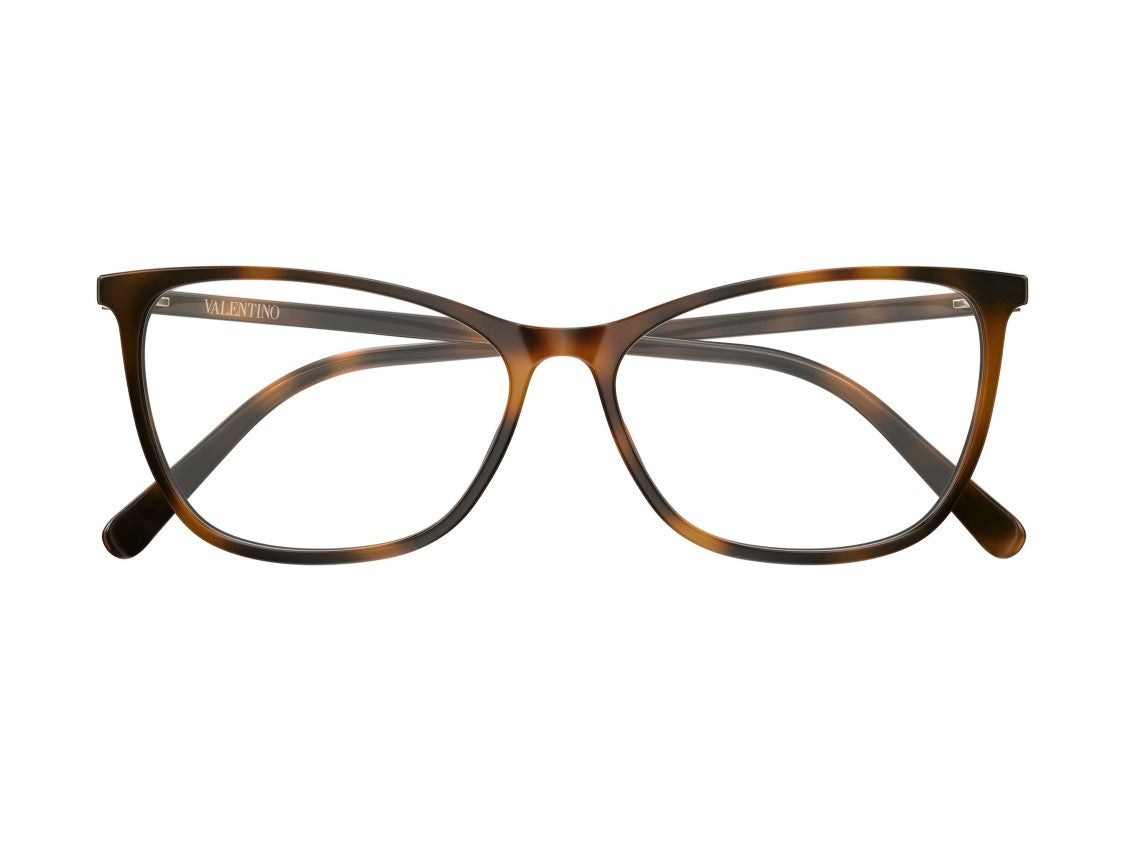 Valentino Vg0024o Glossy Tortoiseshell Square Eyeglasses
