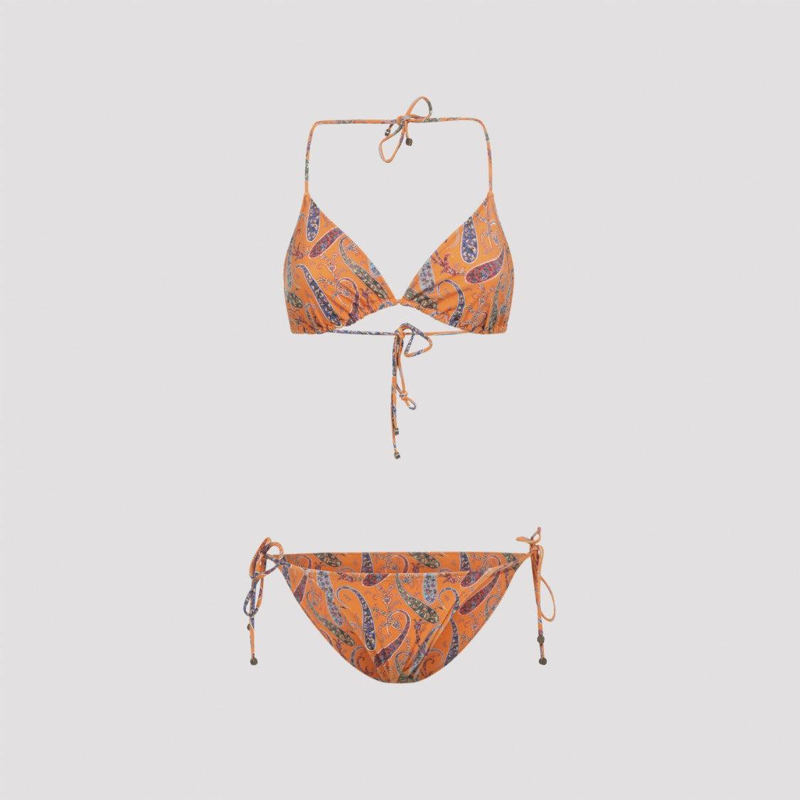 Etro Paisley Print Two-Piece Bikini Set
