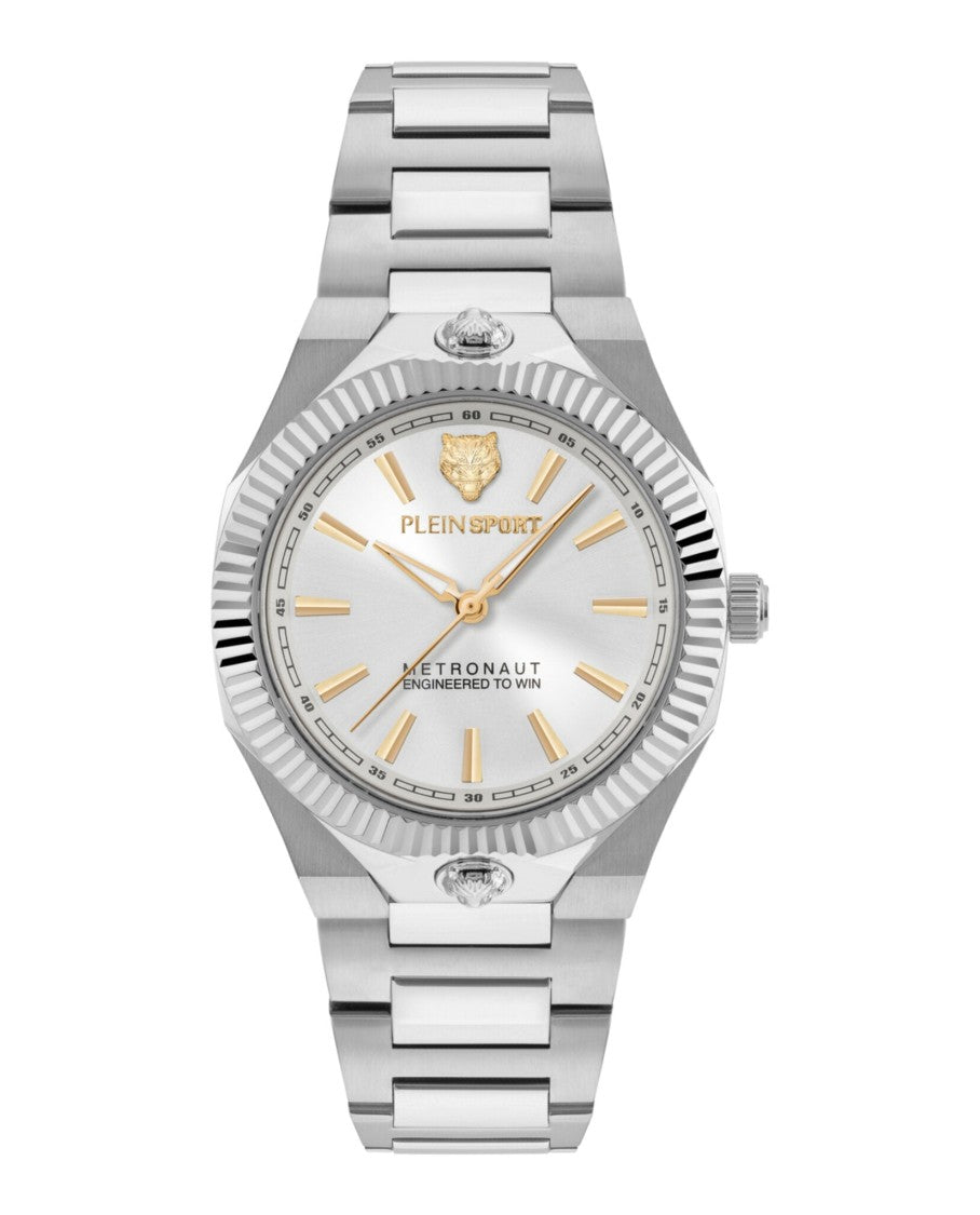 Plein Sport Metronaut Bracelet Watch With Classic Quartz Movement