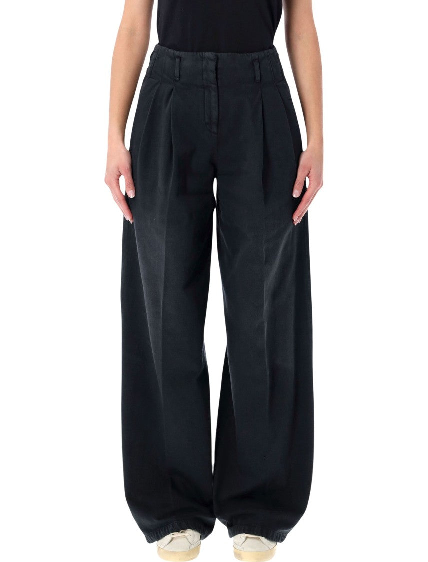 Golden Goose Flavia Lived In Denim Trousers