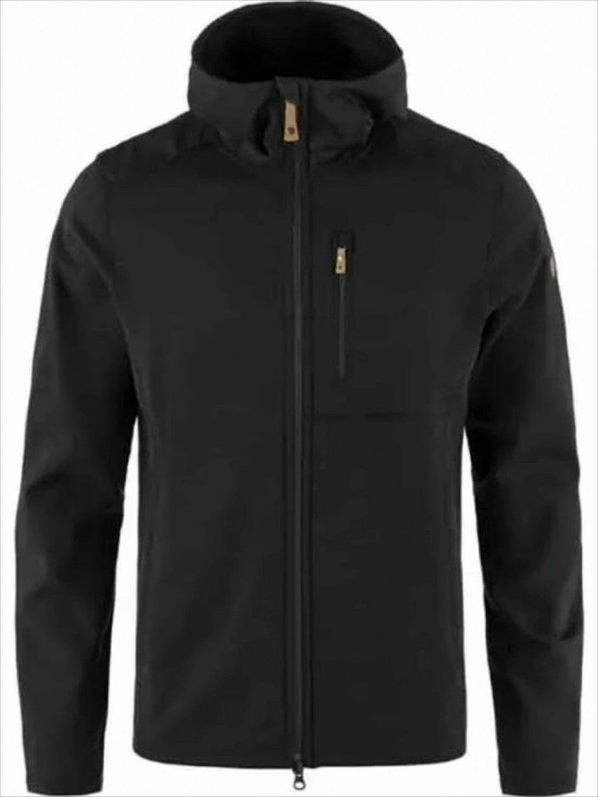 Fjallraven Kanken Hooded Zip-Front Jacket With Streamlined Silhouette