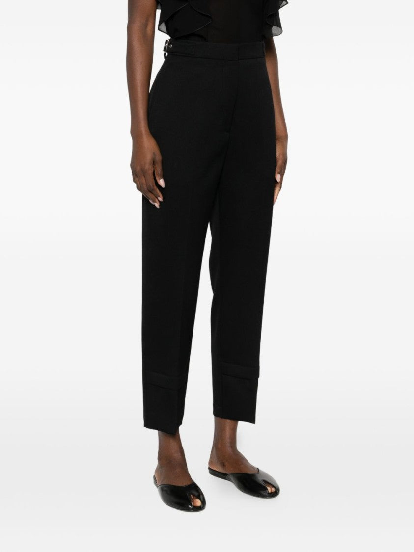 Lanvin Black Straight Leg Regular Fit Trousers