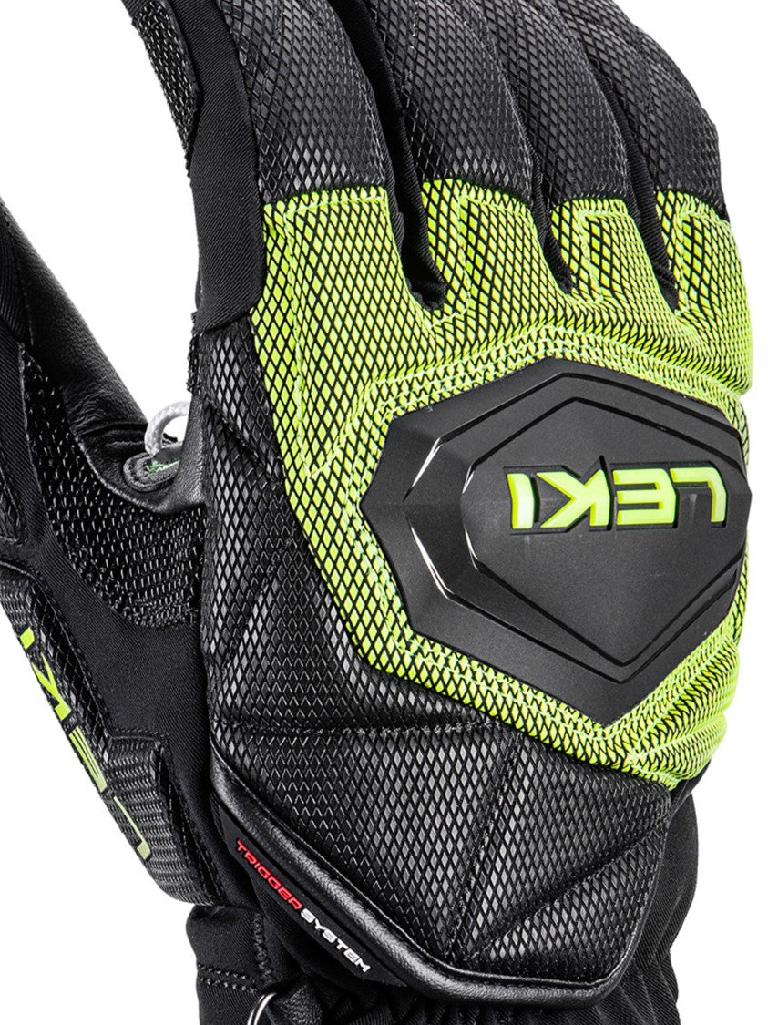 Leki Black Hs Wcr Coach 3D Gloves