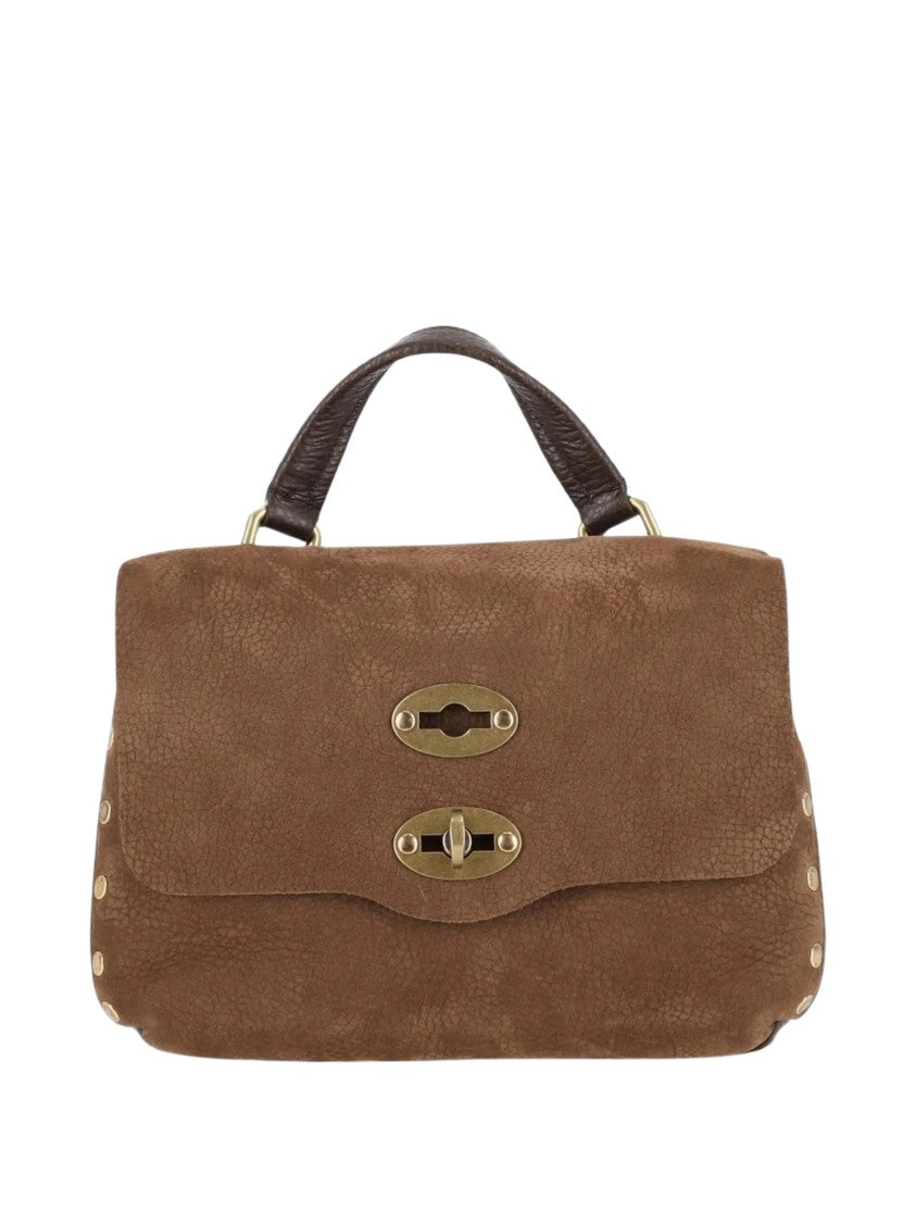 Zanellato Postina Jones Nabuk Nubuck Shoulder Bag