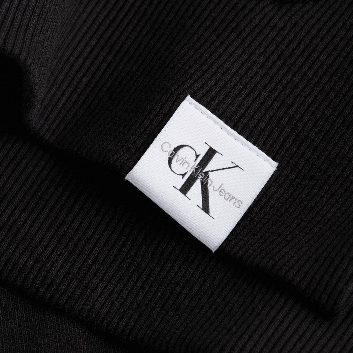 Calvin Klein Black Cotton Blend Hoodie