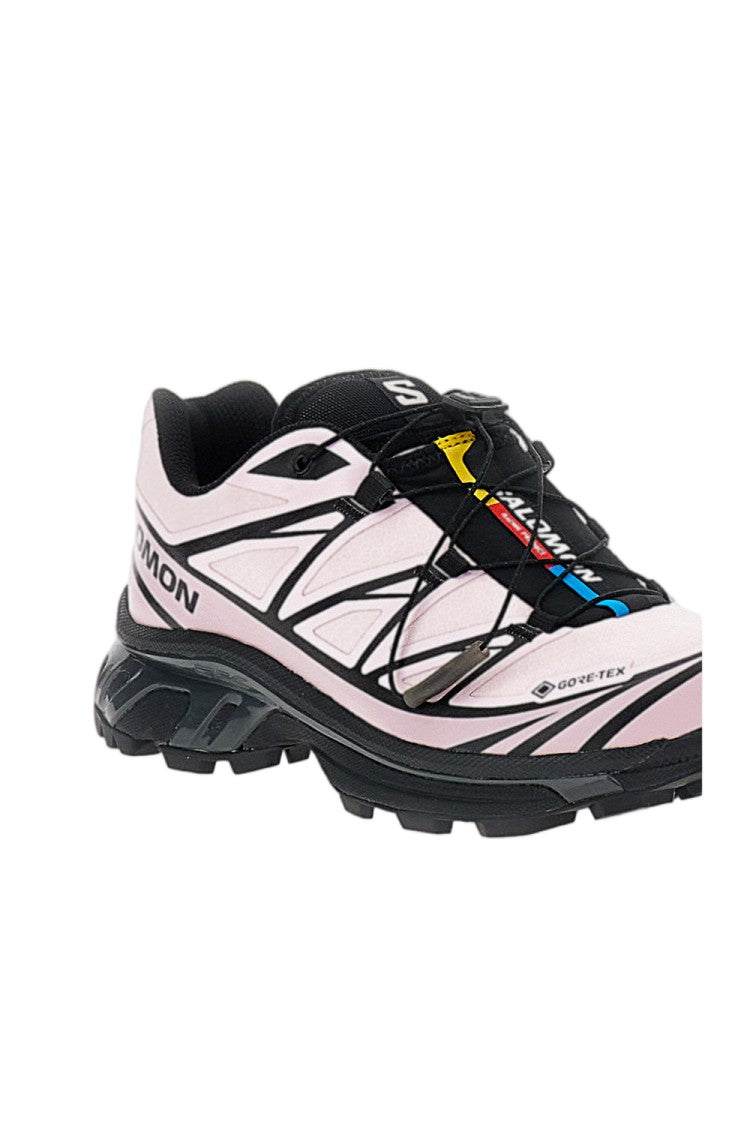 Salomon Pink Xt-6 Gtx Waterproof Trail Running Sneakers