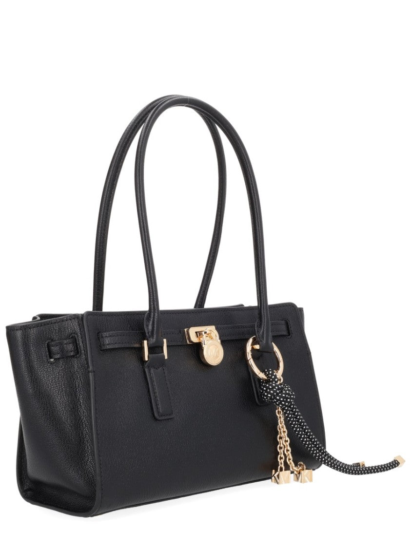 Michael Michael Kors Textured Small Shoulder Bag With Decorative Ring