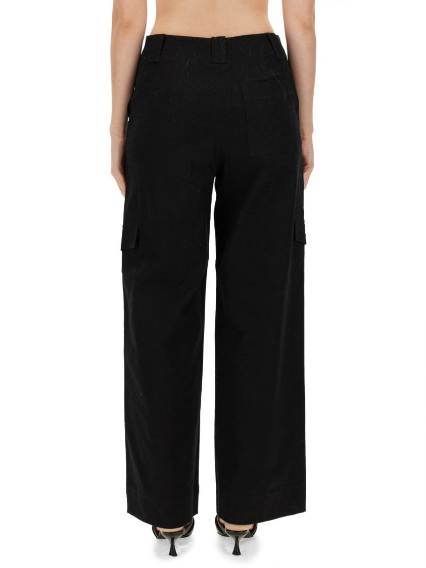 Ganni Herringbone Pants