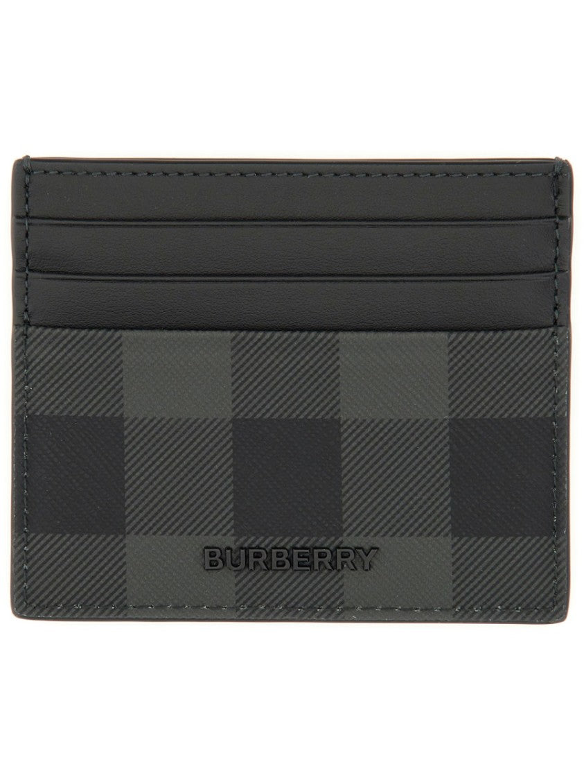 Burberry Card Holder With Classic Check Pattern