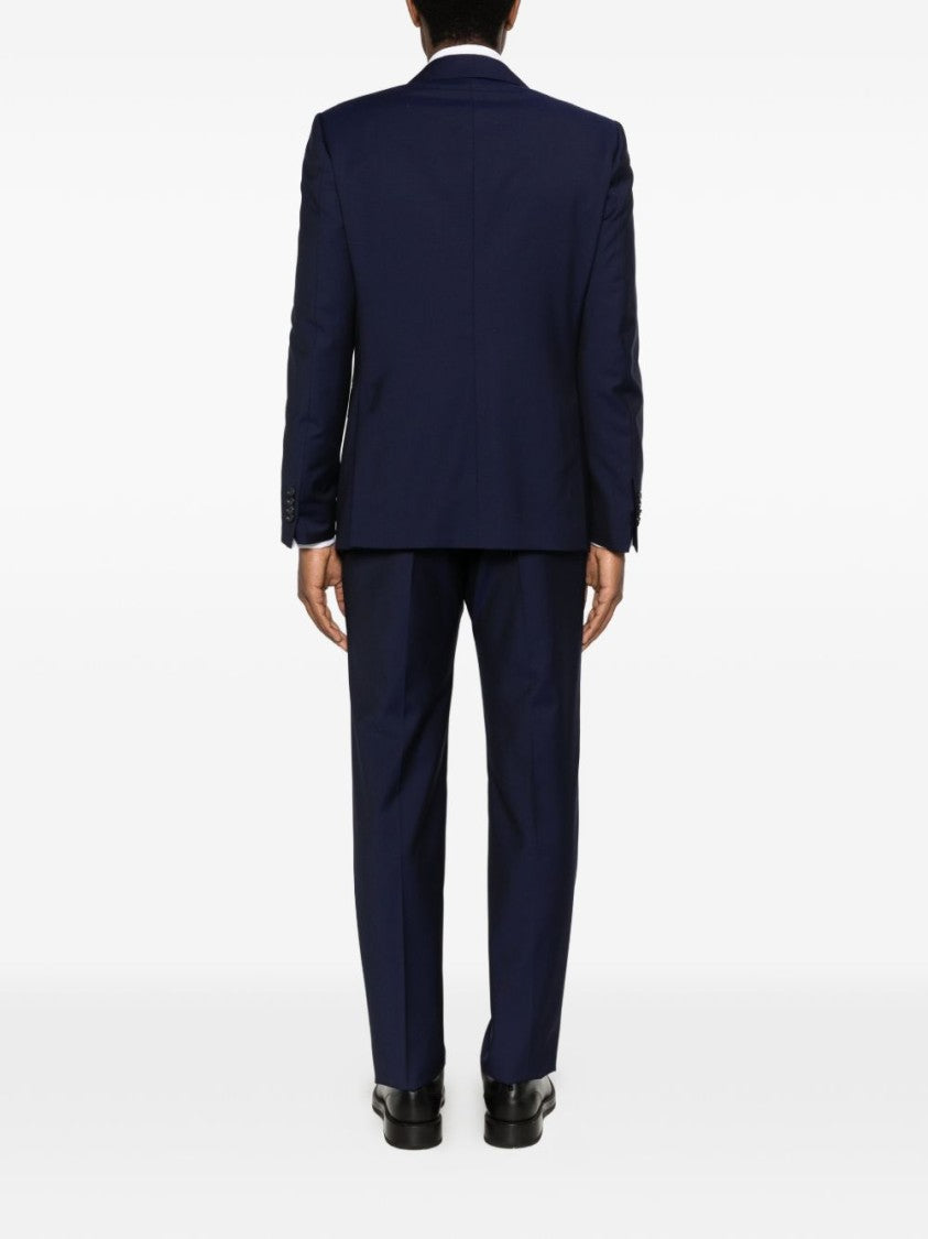Tagliatore Bruce Deep Blue Peak Lapels Suit