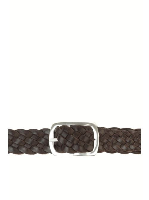Orciani Reversible Woven Suede Belt