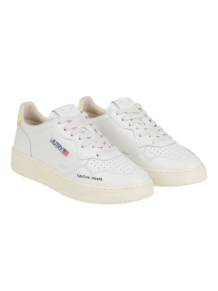 Autry Medalist Low Perforated Cow Leather Sneakers